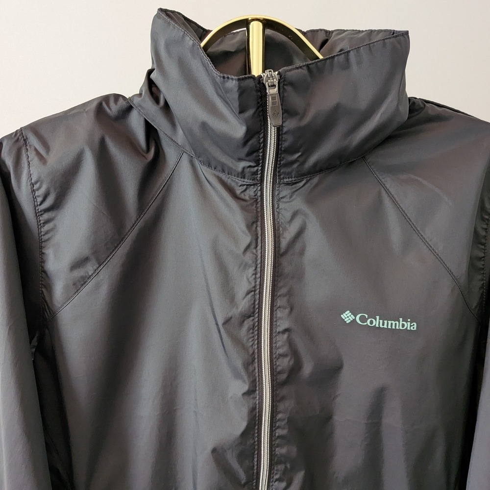 Columbia Switchback IV Omni-Shield Women XL Black Water Resistant Packable Coat - Picture 14 of 16
